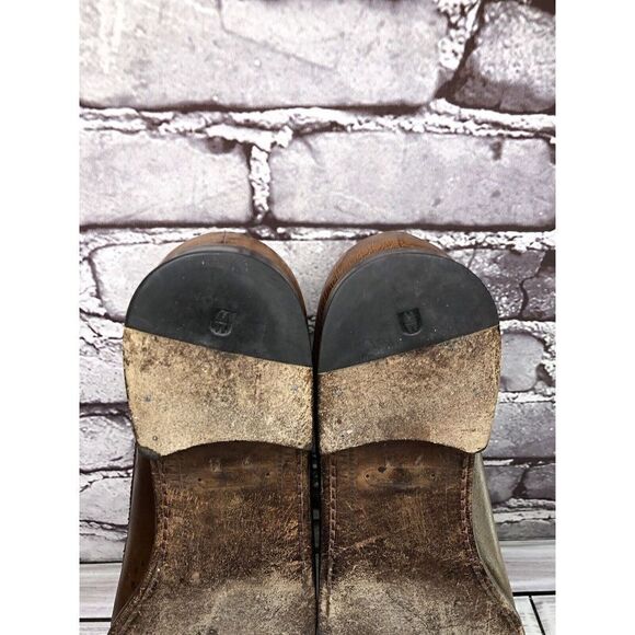 Magnanni Tobacco Ostrich Brown Leather Tassel Dress Loafers Men’s Sz 9M US/42EU main image 7